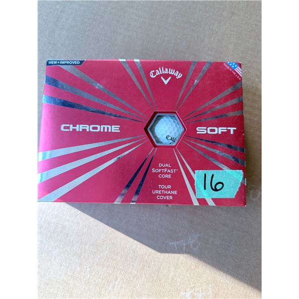 CALLAWAY CHROME SOFT GOLF BALLS BRAND NEW