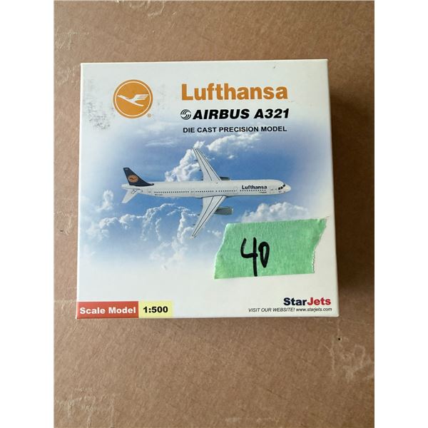 STARJETS LUFTHANSA AIRBUS A321 1:500 DIECAST MODEL AIRPLANE BRAND NEW