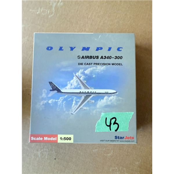STARJETS OLYMPIC AIRBUS A340-300 1:500 DIECAST MODEL AIRPLANE