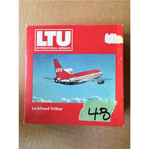 LTU INTERNATIONAL AIRWAYS LOCKHEED TRISTAR DIECAST MODEL AIRPLANE BNIB