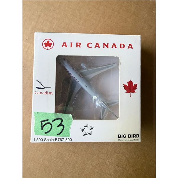 BIG BIRD AIR CANADA B767-300 1:500 DIECAST MODEL AIRPLANE BNIB