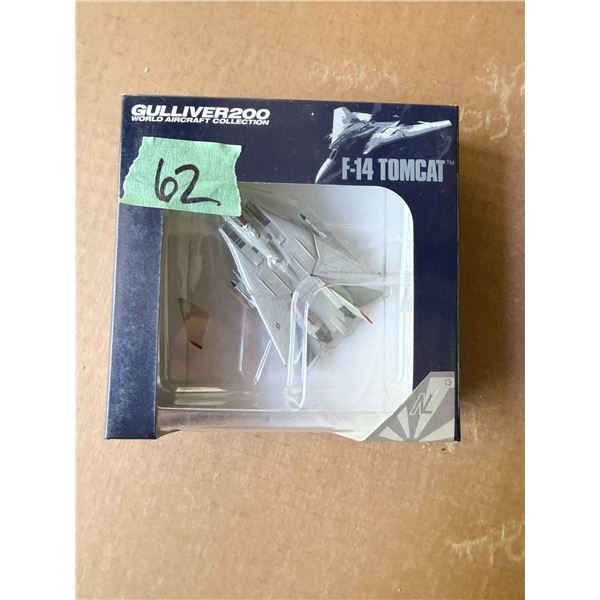 GULLIVER 200 F-14 TOMCAT DIECAST MODEL AIRPLANE BNIB