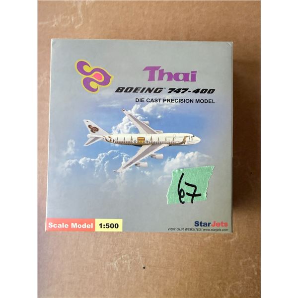 STAR JETS THAI BOEING 747-400 1:500 DIECAST MODEL AIRPLANE
