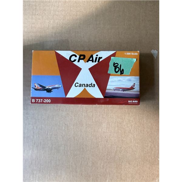 BIG BIRD CP AIR CANADA B 737-200 1:500 DIECAST MODEL AIRPLANE