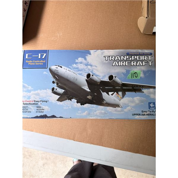 C-17 RADIO CONTROLLED TRANSPORT AIRCRAFT RC PLANE SET