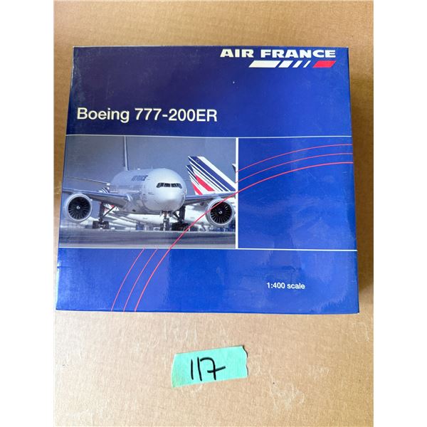 AIR FRANCE BOEING 777-200ER 1:400 SCALE DIECAST MODEL AIRPLANE