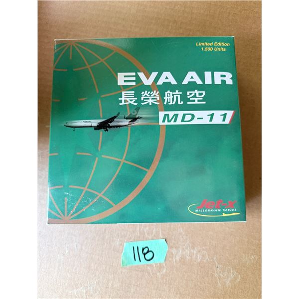 EVA AIR MD-11 DIECAST MODEL AIRPLANE
