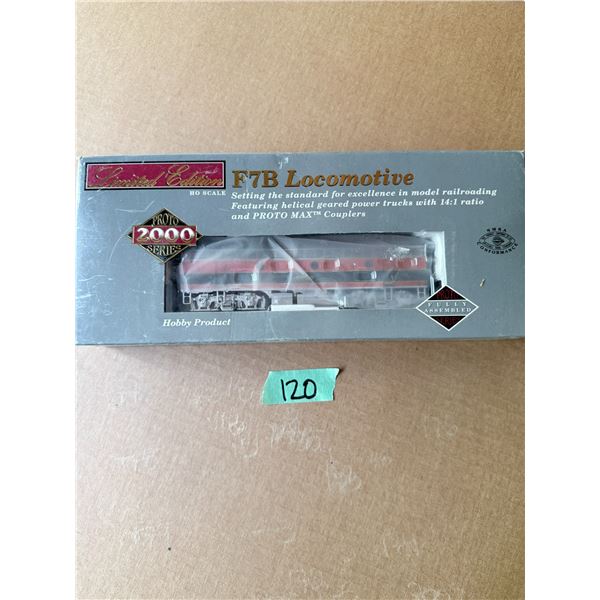 HOBBY PRODUCT F7B LOCOMOTIVE HO SCALE MODEL TRAIN BNIB