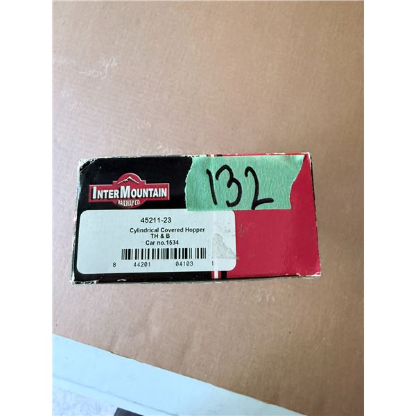 INTERMOUNTAIN CYLINDRICAL COVERED HOPPER TH&B 1534 BNIB