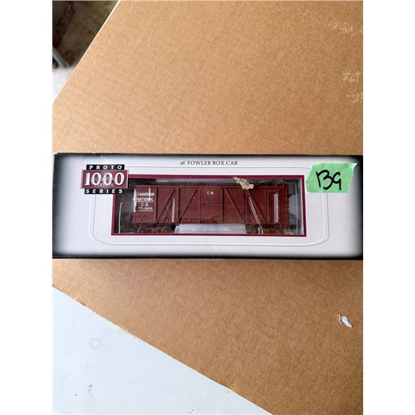 PROTO 1000 SERIES CANADIAN NATIONAL 36' FOWLER BOX CAR MODEL TRAIN BNIB