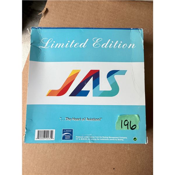 JAS LIMITED EDITION DIECAST MODEL AIRPLANE