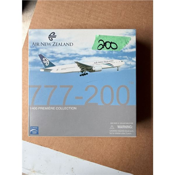 AIR NEW ZEALAND 777-200 1:400 DIECAST MODEL AIRPLANE