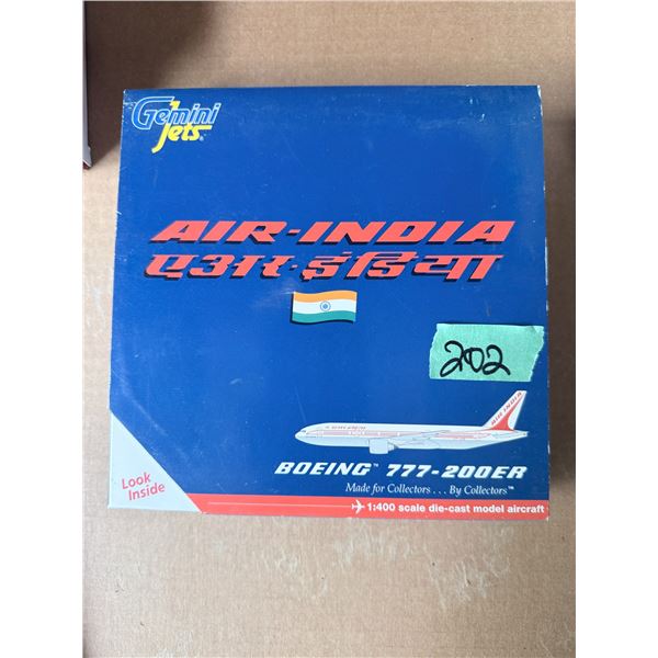 GEMINI JETS AIR INDIA BOEING 777-200ER 1:400 DIECAST MODEL AIRPLANE