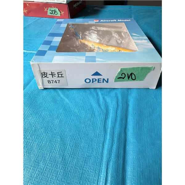 B747 POKEMON LIVERY DIECAST MODEL AIRPLANE