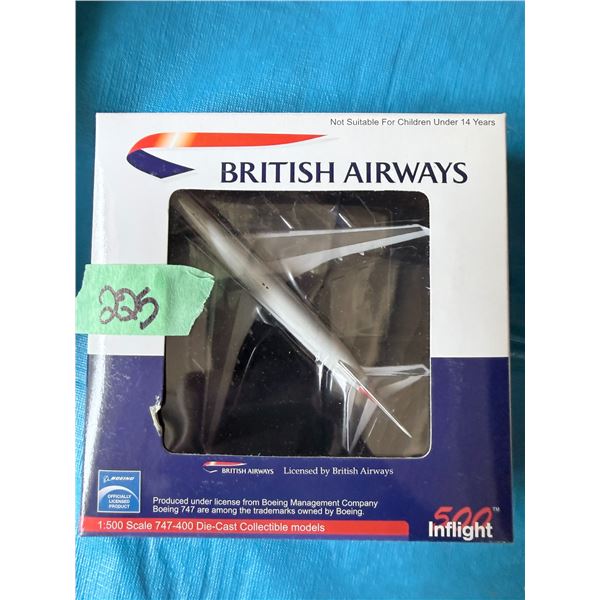 BRITISH AIRWAYS 747-400 1:500 DIECAST MODEL AIRPLANE