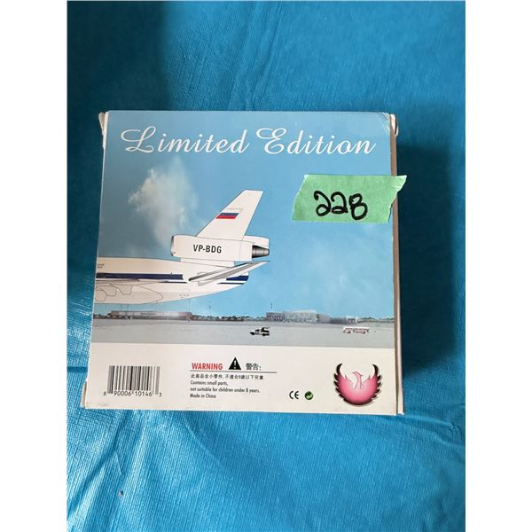 LIMITED EDITION VP-BDG DIECAST MODEL AIRPLANE