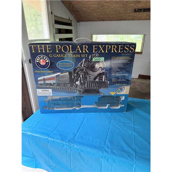 LIONEL THE POLAR EXPRESS G GAUGE MODEL TRAIN BNIB