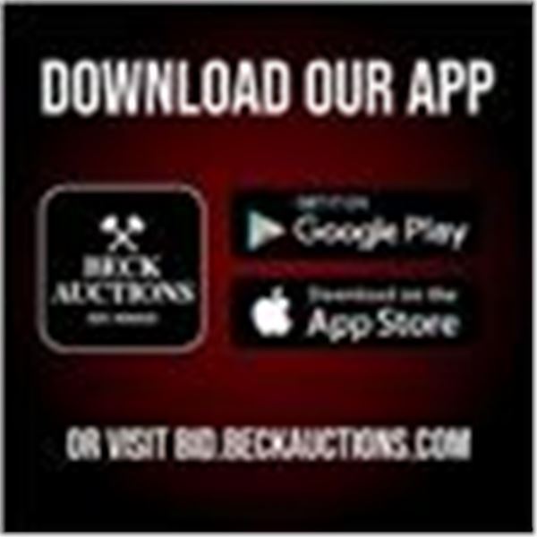Get the Beck Auctions Bidding App Today!