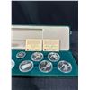 Image 3 : 1988 Calgary Olympic Winter Games $20 Silver Proof Coin Set