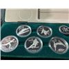 Image 5 : 1988 Calgary Olympics $20 Silver Proof Coin Set With COAs