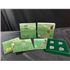 Image 1 : 1996-1997 Canadian Sterling Silver Fifty Cent Nature Coin Sets