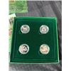 Image 3 : 1996-1997 Canadian Sterling Silver Fifty Cent Nature Coin Sets