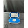 Image 1 : 1990 Canada $20 Silver Coin with 24K Gold Cameo Boxed