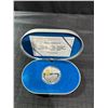 Image 2 : 1990 Canada $20 Silver Coin with 24K Gold Cameo Boxed