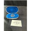 Image 4 : 1990 Canada $20 Silver Coin with 24K Gold Cameo Boxed