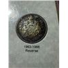 Image 10 : Canadian Silver Currency Collector's Coin Set 1963-1968