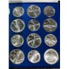 Image 9 : 1976 Montreal Olympic Silver Coin Set (28 Coins in Original Case)