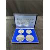 Image 1 : 1976 Montreal Olympic Sterling Silver Coin Set (4 Pieces)