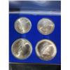 Image 7 : 1976 Montreal Olympic Sterling Silver Coin Set (4 Pieces)
