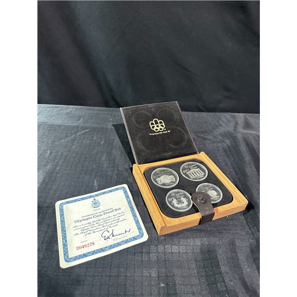 1976 Montréal Olympic Coin Proof Set in Sterling Silver