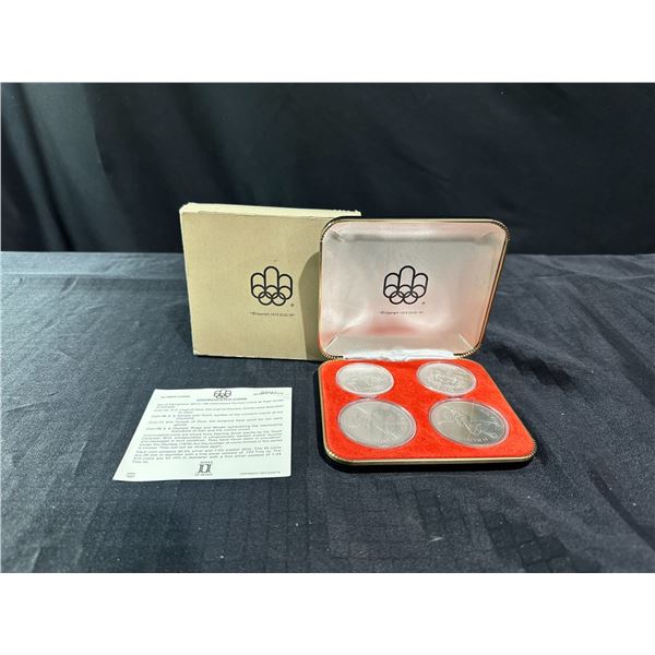 1976 Montreal Olympics Silver Coin Set, Original Box, Series II