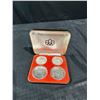 Image 2 : 1976 Montreal Olympics Silver Coin Set, Original Box, Series II