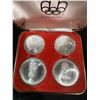 Image 8 : 1976 Montreal Olympics Silver Coin Set, Original Box, Series II