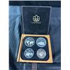 Image 3 : 1976 Montreal Olympic Silver Coin Proof Set with COA and Box