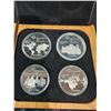 Image 4 : 1976 Montreal Olympic Silver Coin Proof Set with COA and Box