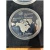 Image 8 : 1976 Montreal Olympic Silver Coin Proof Set with COA and Box