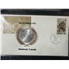 Image 4 : 1976 Montreal Olympic First Day Covers with Silver Coins (Set of 4)