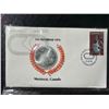 Image 6 : 1976 Montreal Olympic First Day Covers with Silver Coins (Set of 4)