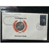 Image 7 : 1976 Montreal Olympic First Day Covers with Silver Coins (Set of 4)