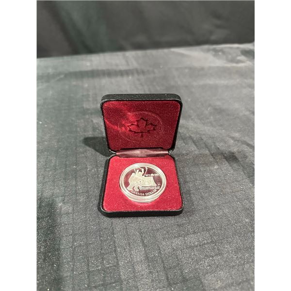 1972-1997 Canada Dollar Sterling Silver Hockey Commemorative Coin