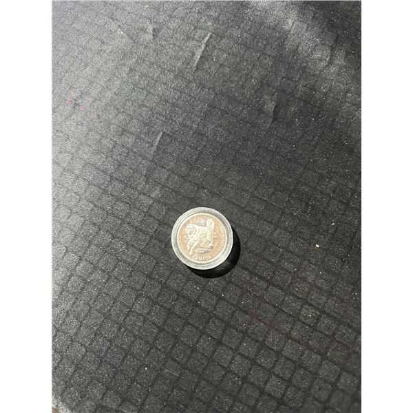 2017 Canada Inuit Dog 92.5% Sterling Silver 50 Cent Coin