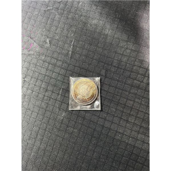 United Nations 1945–1970 Sterling Silver Commemorative Medal