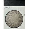 Image 4 : (5) 92.5% Sterling Silver Canadian and Newfoundland 50 Cent Coins, 1894–1917