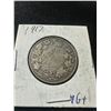 Image 4 : Five 92.5% Sterling Silver Canadian and Newfoundland 50 Cent Coins (1904, 1906, 1917)