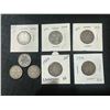 Image 1 : Canadian and Newfoundland 92.5% Sterling Silver Coins, 1885–1919, 8 Pieces