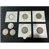 Image 2 : Canadian and Newfoundland 92.5% Sterling Silver Coins, 1885–1919, 8 Pieces